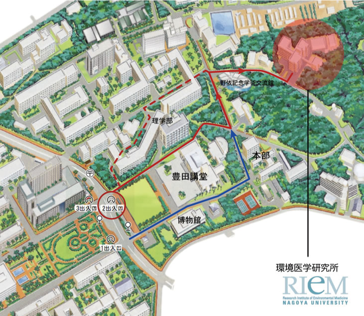 学内地図